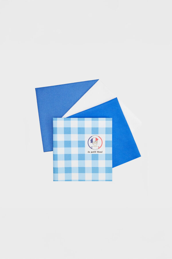 Set Éclat Cuisine 40 X 40 Cm Bleu Le Petit René