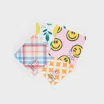 Lot de 4 Lavettes Multi-usages 40×40 cm – Collection Pop