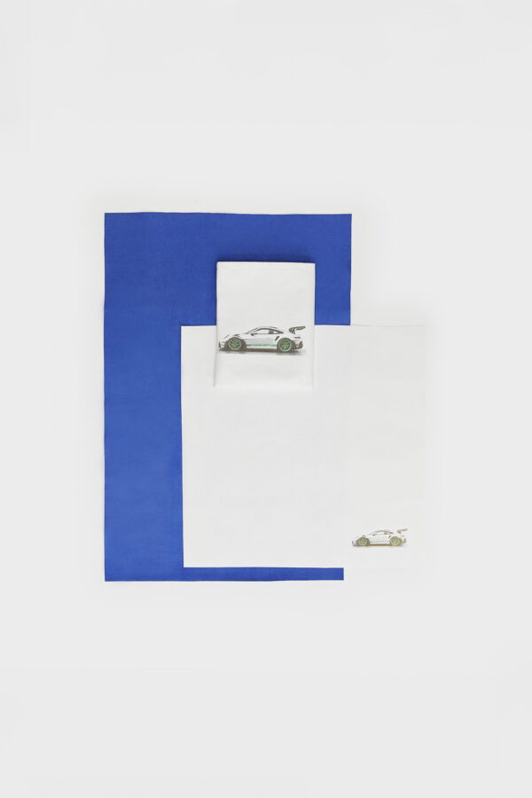 Kit Propreté Auto Bleu - Gant, Chamoisine et Lavette optique