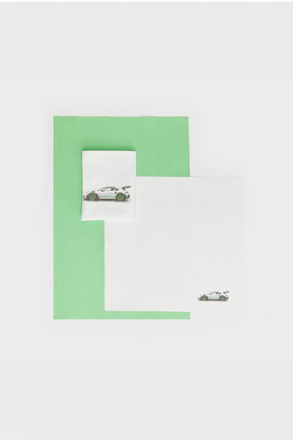 Kit Propreté Auto Vert -  Gant, Chamoisine et Lavette optique