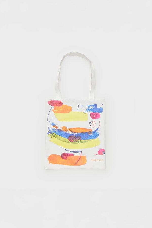Sac en Tissu 35x40 cm, coloré Le Petit René