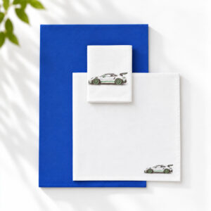 Kit Propreté Auto Bleu 3 Pièces – Gant + Chamoisine + Lavette Optique