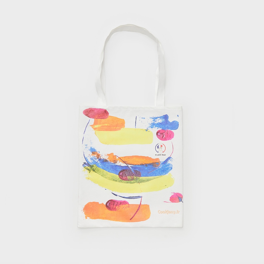 Sac en Tissu Coloré 35×40 cm – Réutilisable & Tendance
