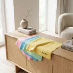 Set de 4 Lavettes Multi-usages 40×40 cm – Entretien Toutes Surfaces